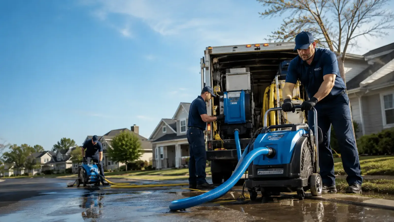 Flood Damage Cleanup in La Conner, WA